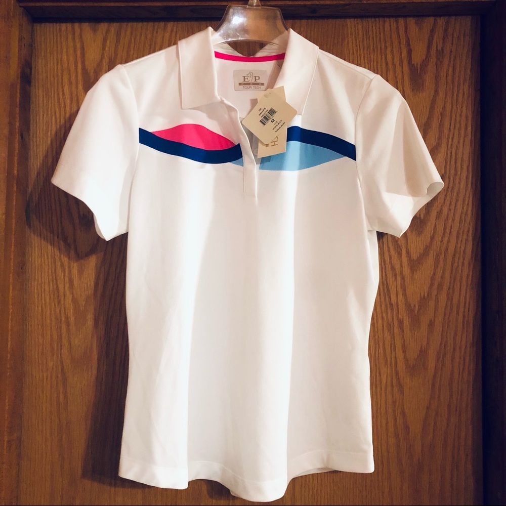 NWT EP Pro Sugar Rush Polo Golf Shirt M - Picture 3 of 10